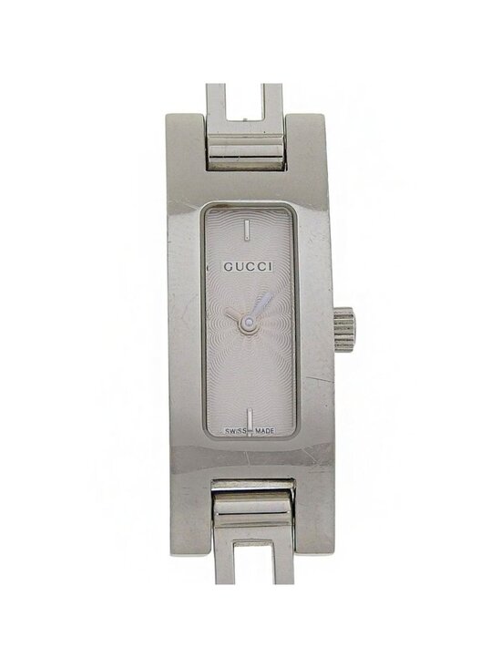 Gucci Stainless Steel Quartz Analog Display Silver Dial Watch main image 8